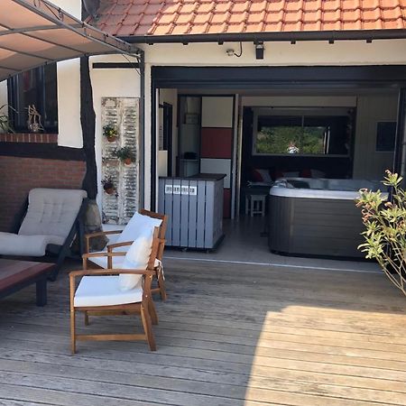 Gite Piscine Jacuzzi Privatises Clos Valentin Freulleville Luaran gambar