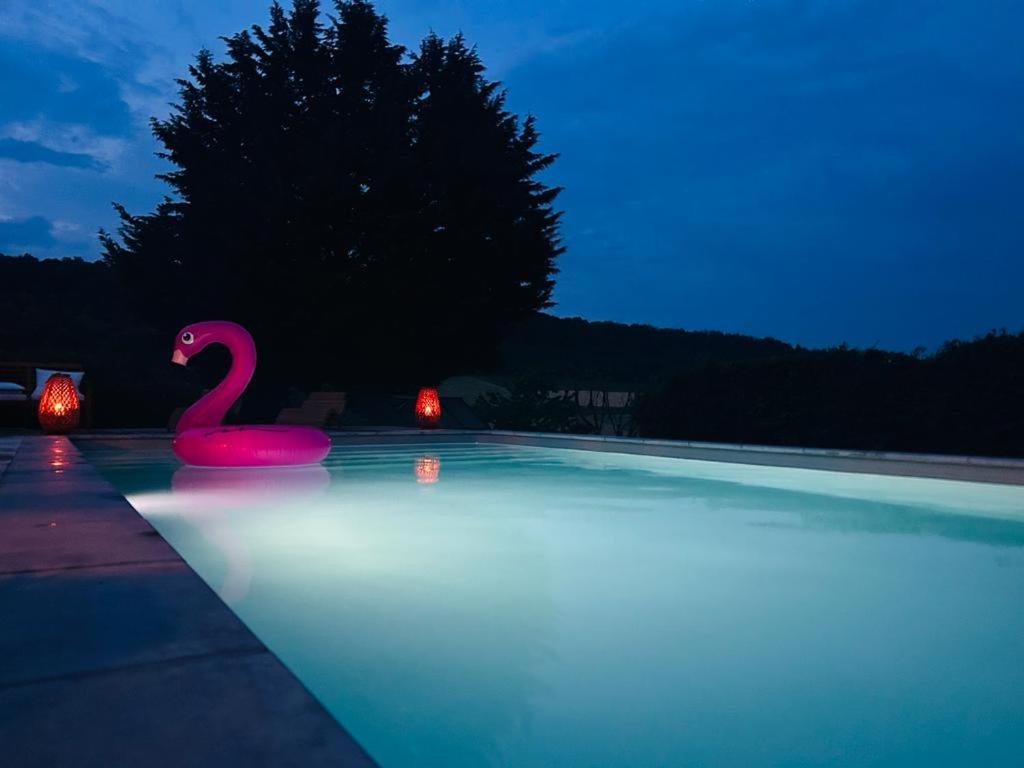 Gite Piscine Jacuzzi Privatises Clos Valentin Freulleville Luaran gambar